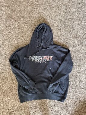Travis Scott Black 'Farm Boy Breeding' Graphic Hoodie